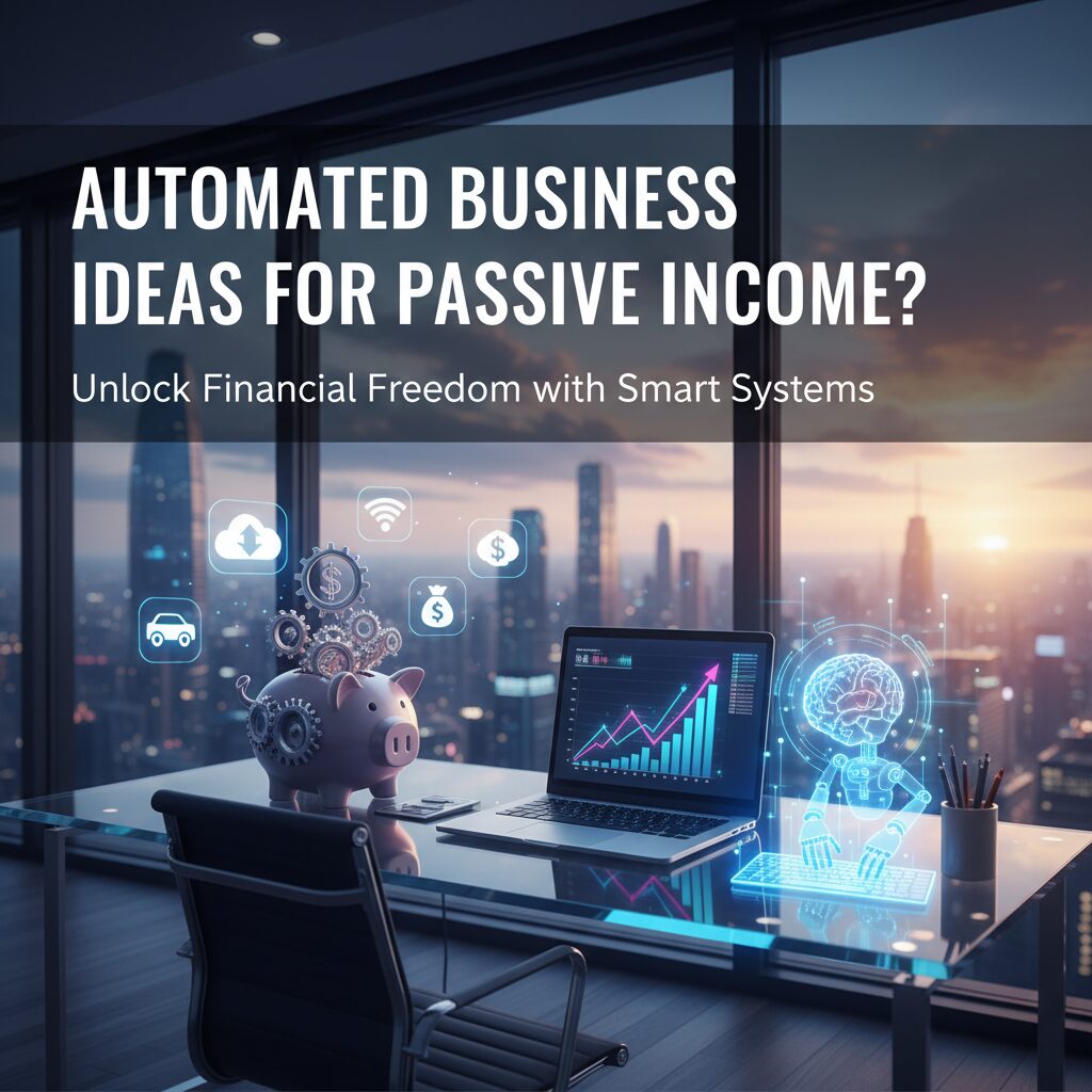 Automated business ideas for passive income?