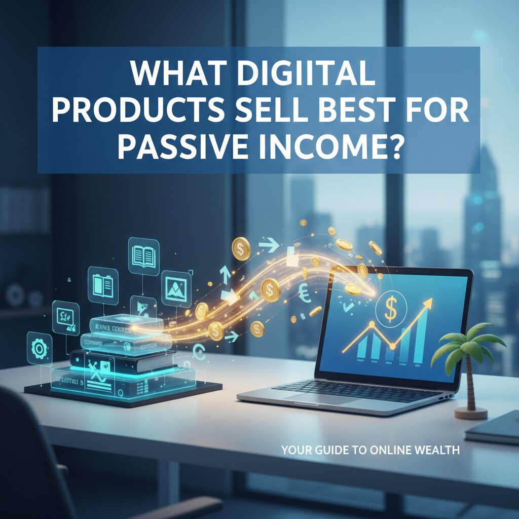 What digital products sell best for passive income?