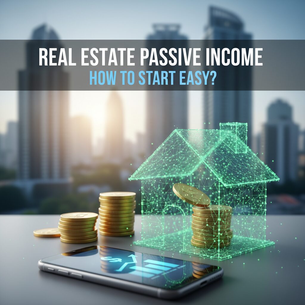 Real estate passive income: how to start easy?