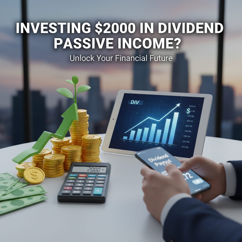 Investing $2000 in dividend passive income?