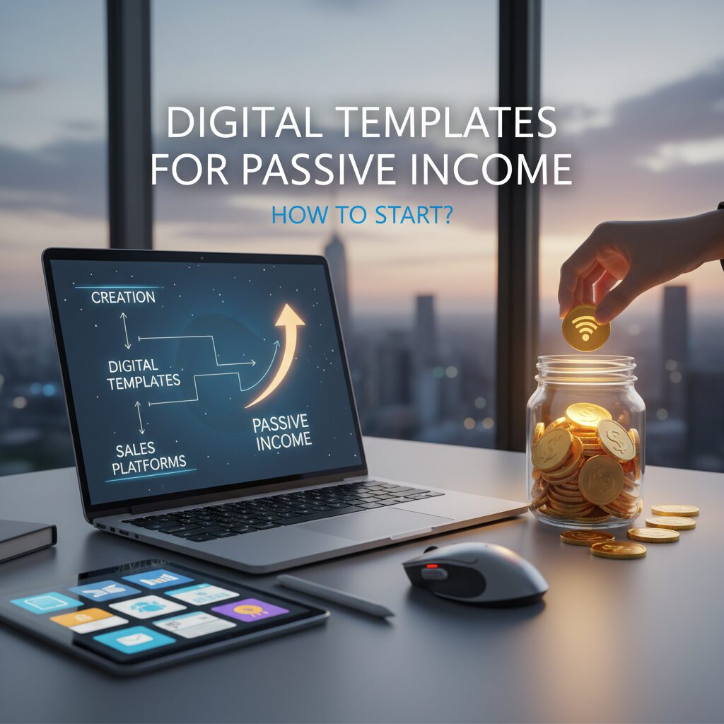 Digital templates for passive income: how to start?
