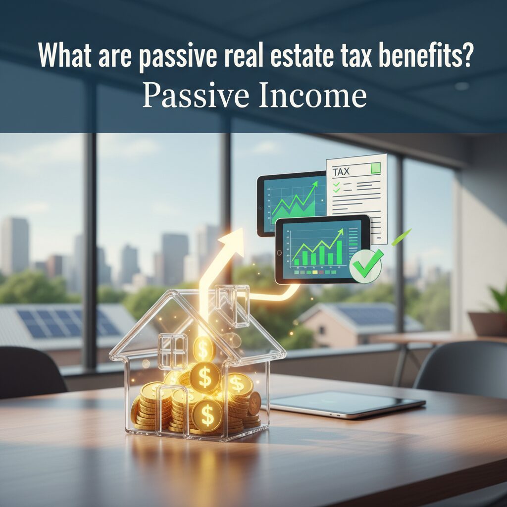 What are passive real estate tax benefits?