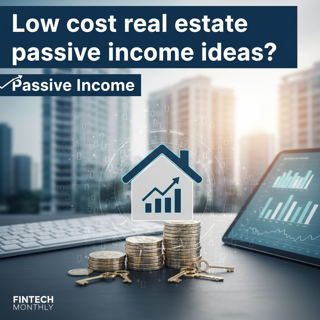 Low cost real estate passive income ideas?