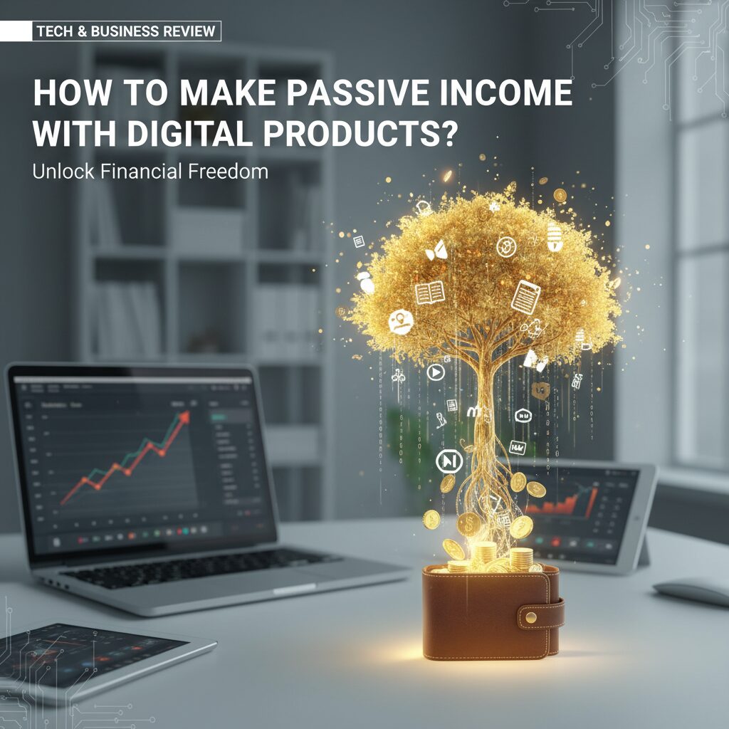 How to make passive income with digital products?
