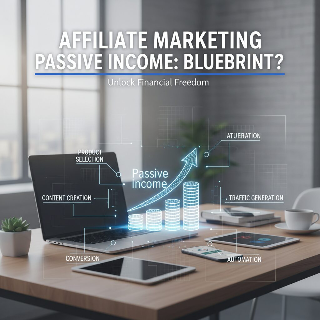Affiliate marketing passive income: blueprint?