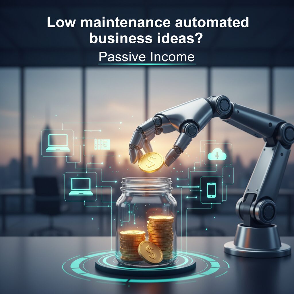 Low maintenance automated business ideas?