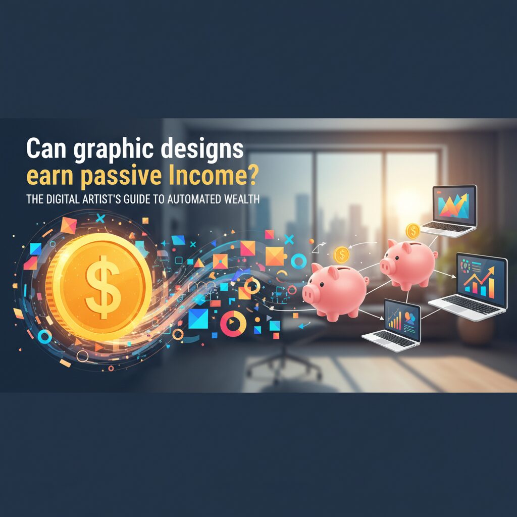 Can graphic designs earn passive income?