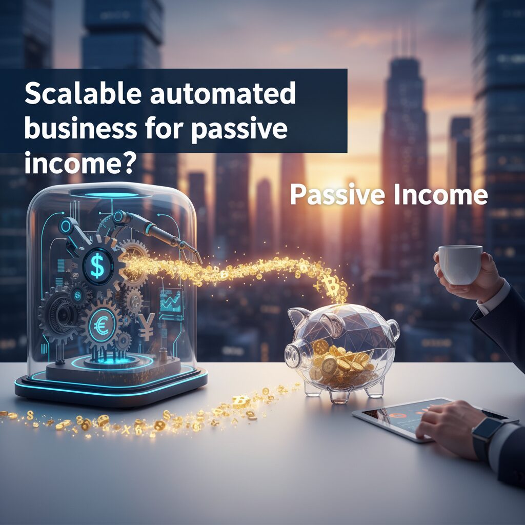 Scalable automated business for passive income?