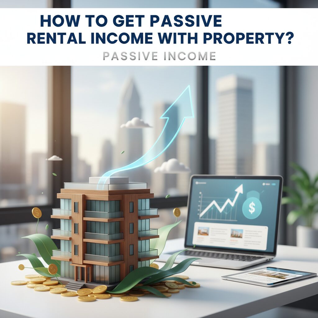 How to get passive rental income with property?